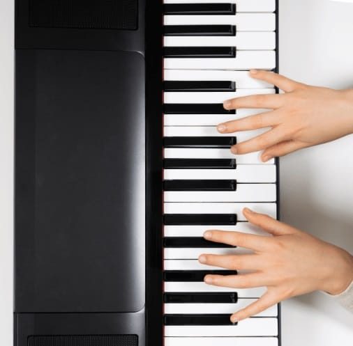 Intermediate piano lesson